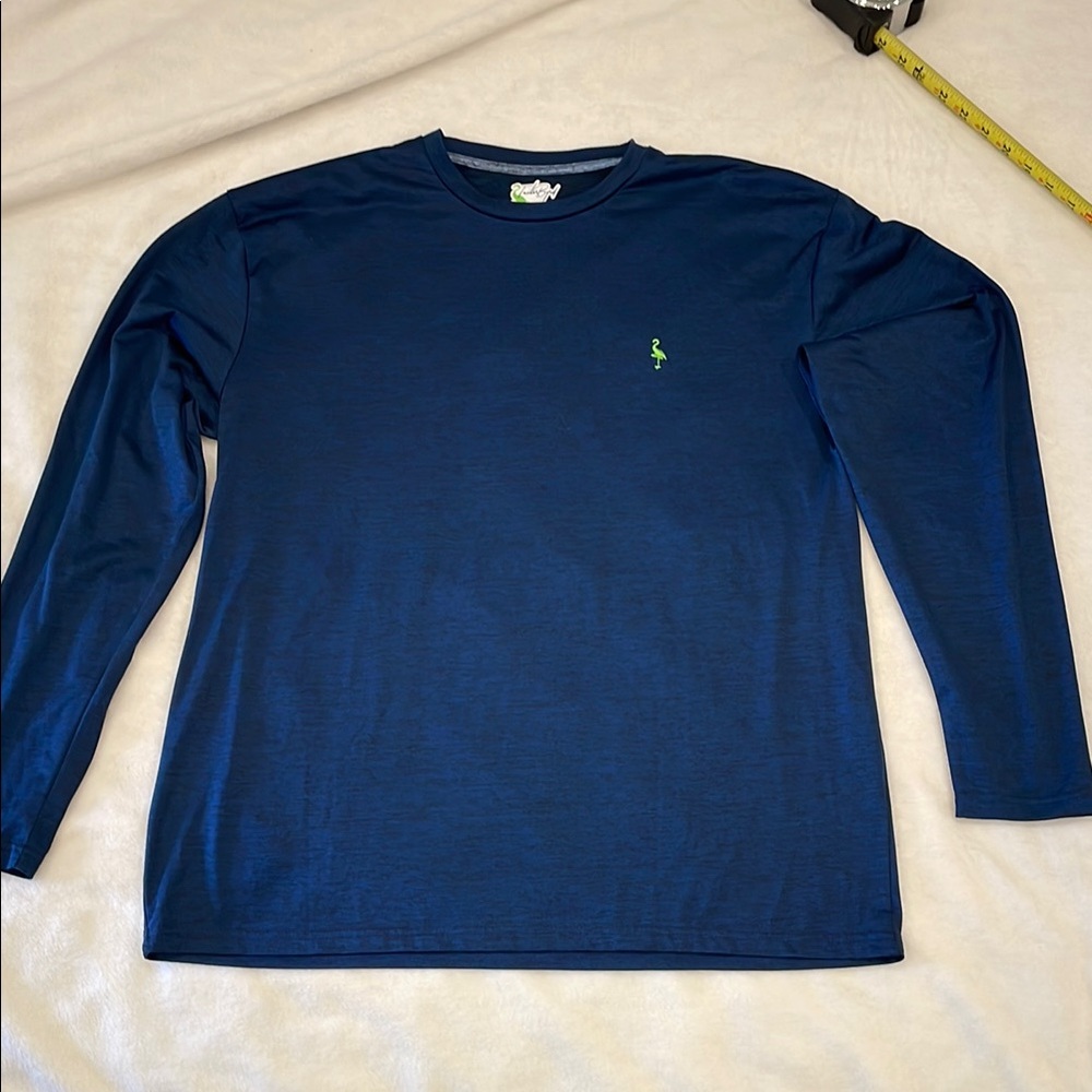 Tailorbyrd Blue Long Sleeve Tee Classic Crew Neck nwot